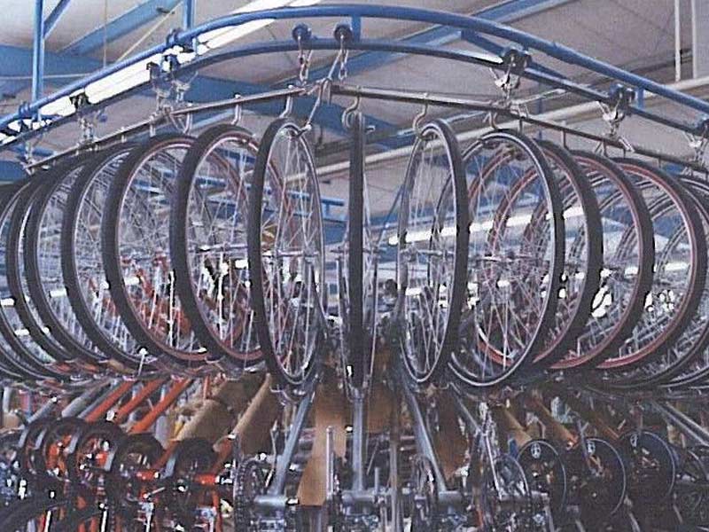 Hängelösungen für die Bike Industrie